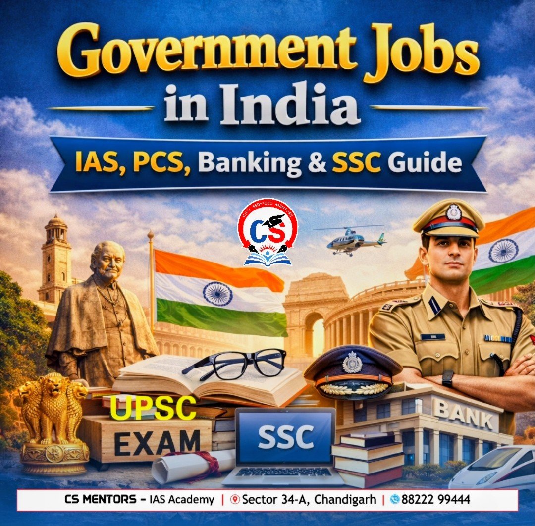 Government jobs preparation in india-CS MENTORS-IAS Academy
